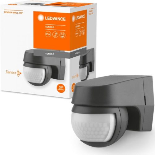 PIR 110ST felületre szerelhető mozgásérzékelő SÖTÉTSZÜRKE IP44 LEDVANCE