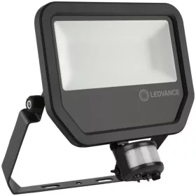   LED-es reflektor 50W 6000lm 4000K IP65 fekete mozgás- és alkonyérzékelővel LEDVANCE reflektor
