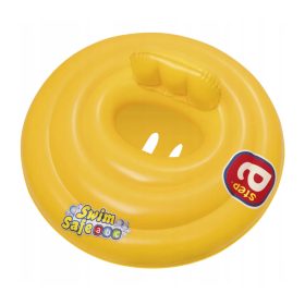   Felfújható úszógyűrű-ülés gyerekeknek a medencében, sárga