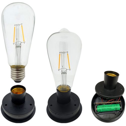 LED napelemes lámpa kültéri kerti álló függőlámpás 2700K IP44 alkonyat érzékelő