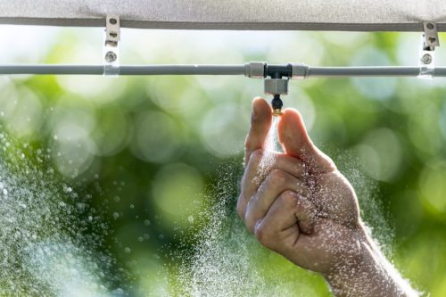 Vízfüggöny kerti öntöző 7,5 m CELLFAST