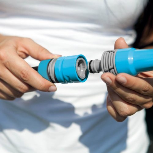 Gyorscsatlakozó a kerti tömlő átvezetéséhez BASIC 1/2"-5/8" CELLFAST