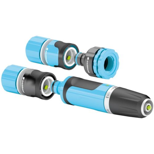 Kerti tömlőtekercs 3/8"-os tömlőhegyekkel, 10 m-es tömlőhegyekkel + öntöző ERGO XS CELLFAST készlet