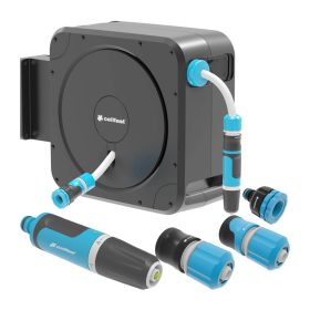   Automata kerti tömlőtekercs 20 m-es tömlőhegyekkel + öntöző ERGO CELLFAST készlet