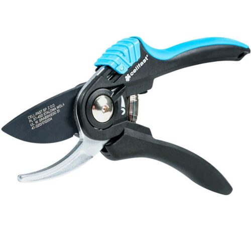 Kézi kerti metszőolló cserjeágakhoz állítható ERGO CELLFAST-tal