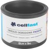 Kerti pázsit szegély rugalmas egyenes 10cm x 9m Grafit CELLFAST