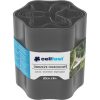 Kerti gyepszegély Rugalmas hullámos 20cm x 9m Grafit CELLFAST