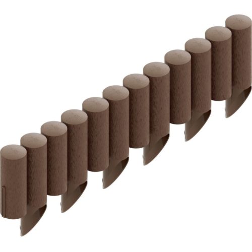 Kerti Palisade Kerítés Határ Gyepszegély 4 STANDARD Barna 2,3 m Erős Fagyálló CELLFAST