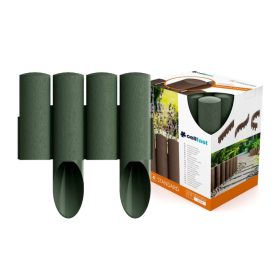   Kerti Palisade Kerítés Határ Gyepszegély 4 STANDARD Zöld 2,3 m Erős Fagyálló CELLFAST