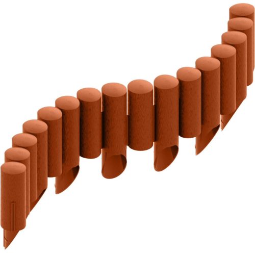 Kerti Palisade Kerítés Határ Gyepszegély 4 STANDARD Téglavörös 2,3 m Erős Fagyálló CELLFAST