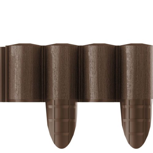 Kerti Palisade Kerítés Határ Gyepszegély 4 ECO Barna 2,4 m Erős Fagyálló CELLFAST