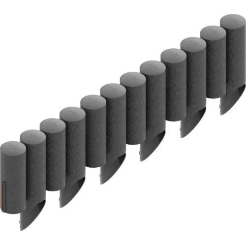 Kerti Palisade Kerítés Határ Gyepszegély 4 ECO Graphite 2,4 m Erős Fagyálló CELLFAST