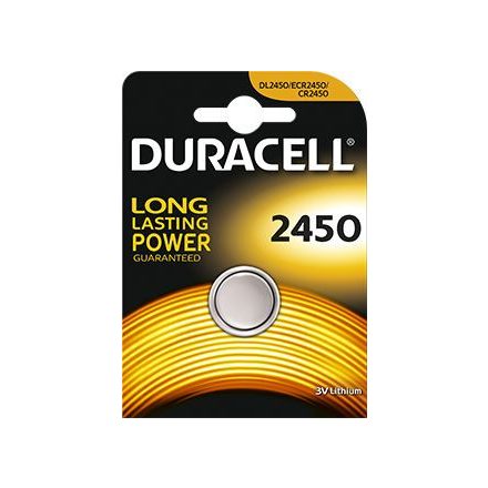 Duracell Lithium Battery 2450 DL2450 CR2450 ELEMEK Számológép konzol