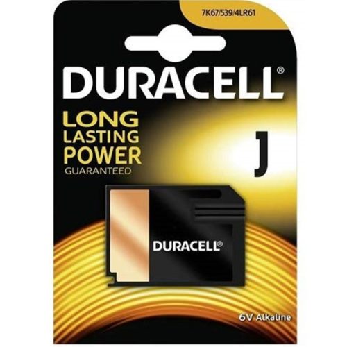 DURACELL J 7K67 4LR61 6V alkáli elemek 1 db-os buborékfólia.