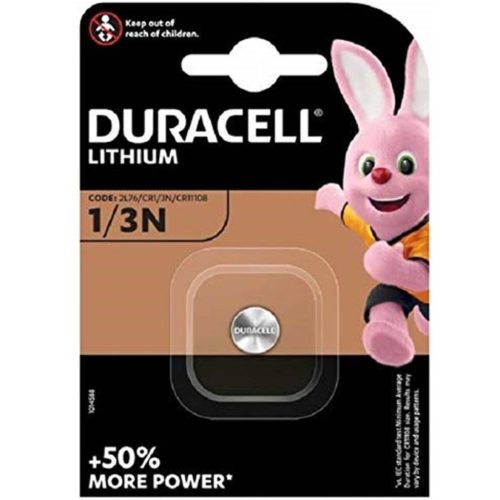 LITHIUM GOMBELEM DURACELL 1/3 N 2L76 Buborékfólia 1 db.