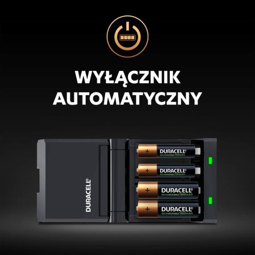 DURACELL CEF14 + 2x AA + 2x AAA töltő DUR037199 elemekkel