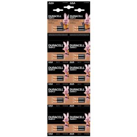 DURACELL Basic AAA LR03 alkáli elemek 20 db Buborékfólia