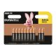 Duracell Basic AAA LR03 alkáli elemek buborékfólia 10db