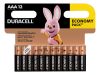 Duracell Basic AAA LR03 alkáli elemek buborékfólia 12 db-os