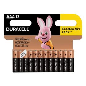   Duracell Basic AAA LR03 alkáli elemek buborékfólia 12 db-os