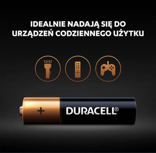 Duracell Basic AAA LR03 alkáli elemek buborékfólia 12 db-os