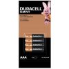 DURACELL Basic AAA LR03 alkáli elemek 16 db
