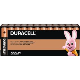 DURACELL Basic AAA LR03 alkáli elemek 24 db