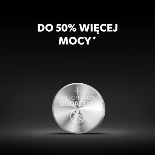 Speciális gombelemes lítium elemek DURACELL DL2025 CR2025 3V 5 db-os buborékcsomagolás