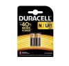 DURACELL N MN9100 LR1 E90 1,5 V alkáli elemek 2 db-os buborékcsomagolás