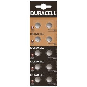   Alkáli GOMBELEMEK Duracell LR44 1,5V 10 db-os buborékfólia