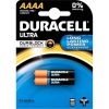 Duracell ULTRA AAAA alkáli elemek E96 LR8D425 1,5V buborékfólia 2 db