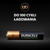 Újratölthető elemek Duracell újratölthető AAA 900MAH HR03 buborékfólia 4db