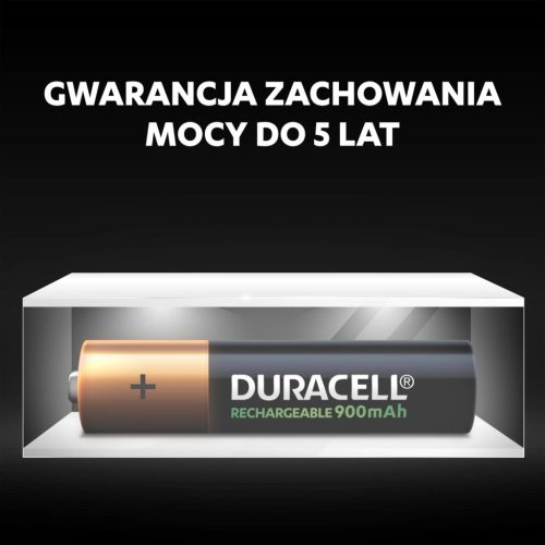 Újratölthető elemek Duracell újratölthető AAA 900MAH HR03 buborékfólia 4db