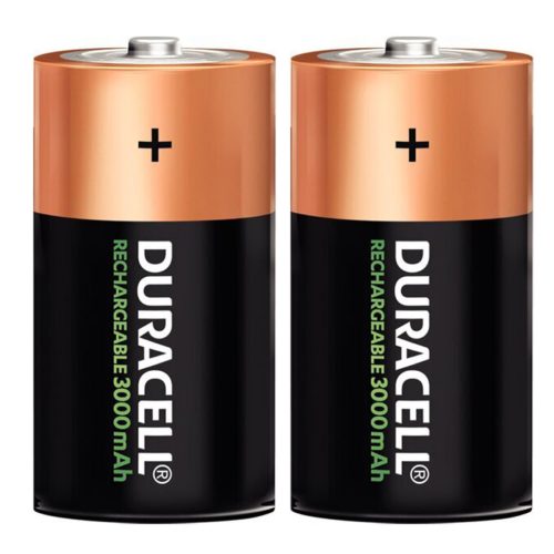 Újratölthető elemek Duracell Újratölthető R14 3000MAH HR14 Buborékfólia 2 db