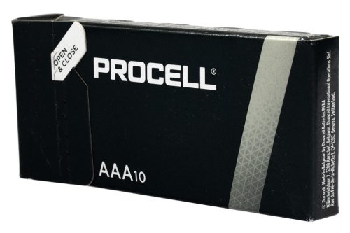 Duracell PROCELL AAA10 LR03 Alkáli elemek 10 db