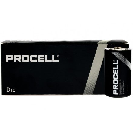 Duracell PROCELL D10 LR20 Alkáli elemek 10 db