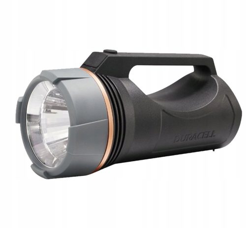 LED keresőlámpa zseblámpa, kézi, elemes, 3xAA, 100lm, DURACELL