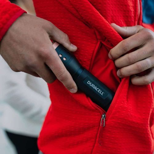 Alumínium LED zseblámpa kézi nagy teljesítményű taktikai elem 4xAA 700lm 3 mód DURACELL