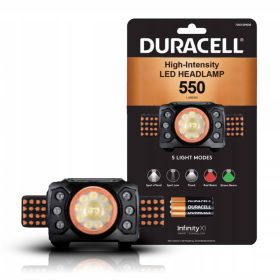 LED fényszóró elem 3xAAA 550lm 3 mód DURACELL