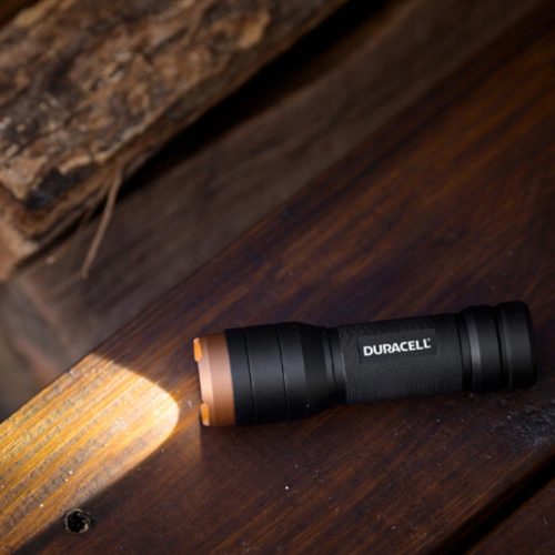 Alumínium LED zseblámpa kézi taktikai elem 3xAAA 250lm DURACELL