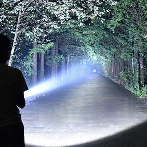 Gumi LED zseblámpa, Kézi Elem 2xAAA 80lm DURACELL