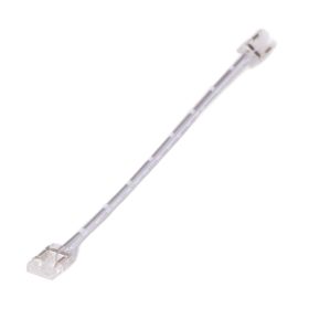   Csatlakozó COB NEON MONO LED szalagokhoz 8mm, 2 oldalas, kábellel