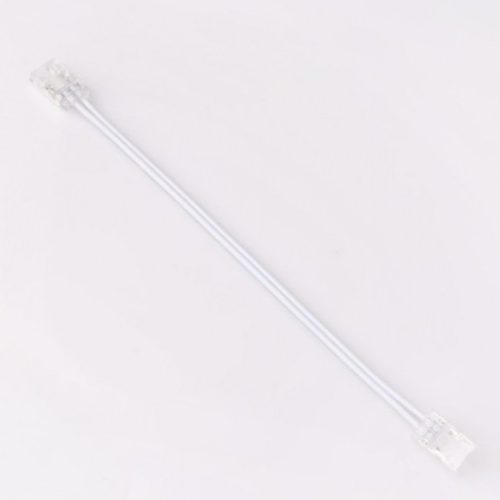 Csatlakozó COB NEON MONO LED szalagokhoz 8mm, 2 oldalas, kábellel