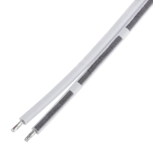 Csatlakozó COB NEON MONO LED szalagokhoz 8mm, 1 oldal, ferde, kábellel