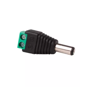   DC dugó csatlakozó 2.1-5.5 gyorscsatlakozóval MONO LED szalagokhoz Ecolight