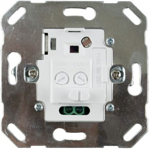 PIR mozgás- és szürkületérzékelő, süllyesztett, 160°, 9 m, belső dobozhoz, fehér