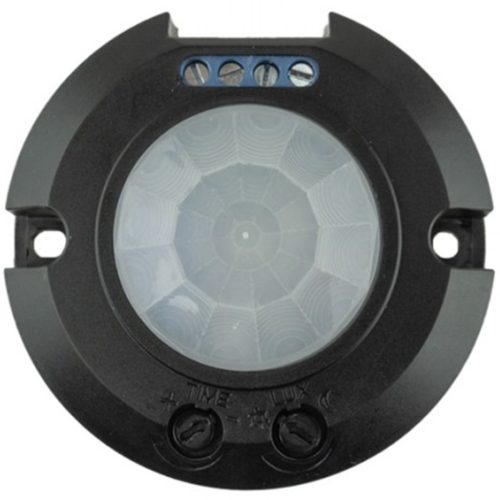 PIR 360° mozgás- és szürkületérzékelő 6 m fekete mennyezet