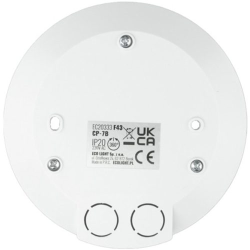 PIR 360° mozgás- és szürkületérzékelő 8 m mennyezeti fehér