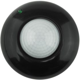   PIR 360° mozgás- és szürkületérzékelő 6 m mennyezeti fekete