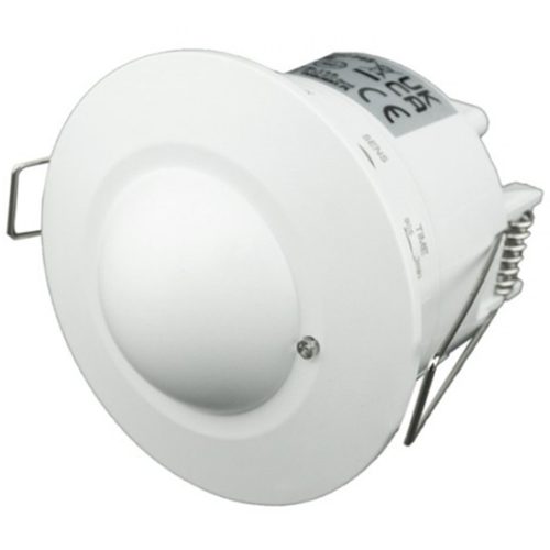 Mikrohullámú süllyesztett mozgásérzékelő 360° 8 m beltéri fehér